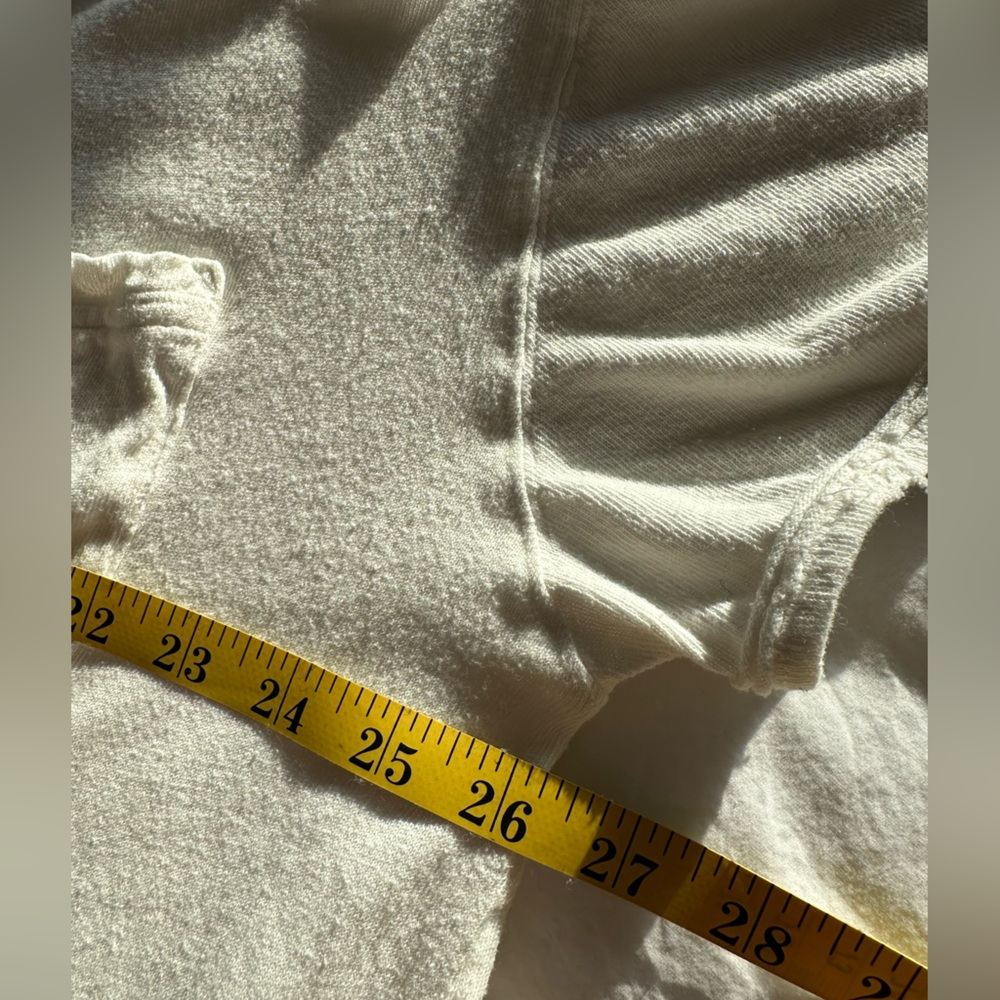 We The Free distressed white pocket t-shirt, size large - Picture 12 of 13